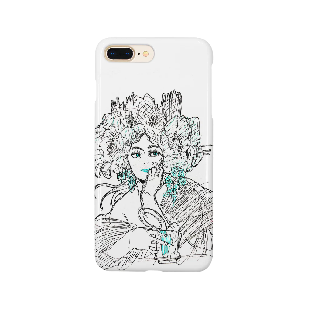 hanamituの女性の憂鬱 Smartphone Case