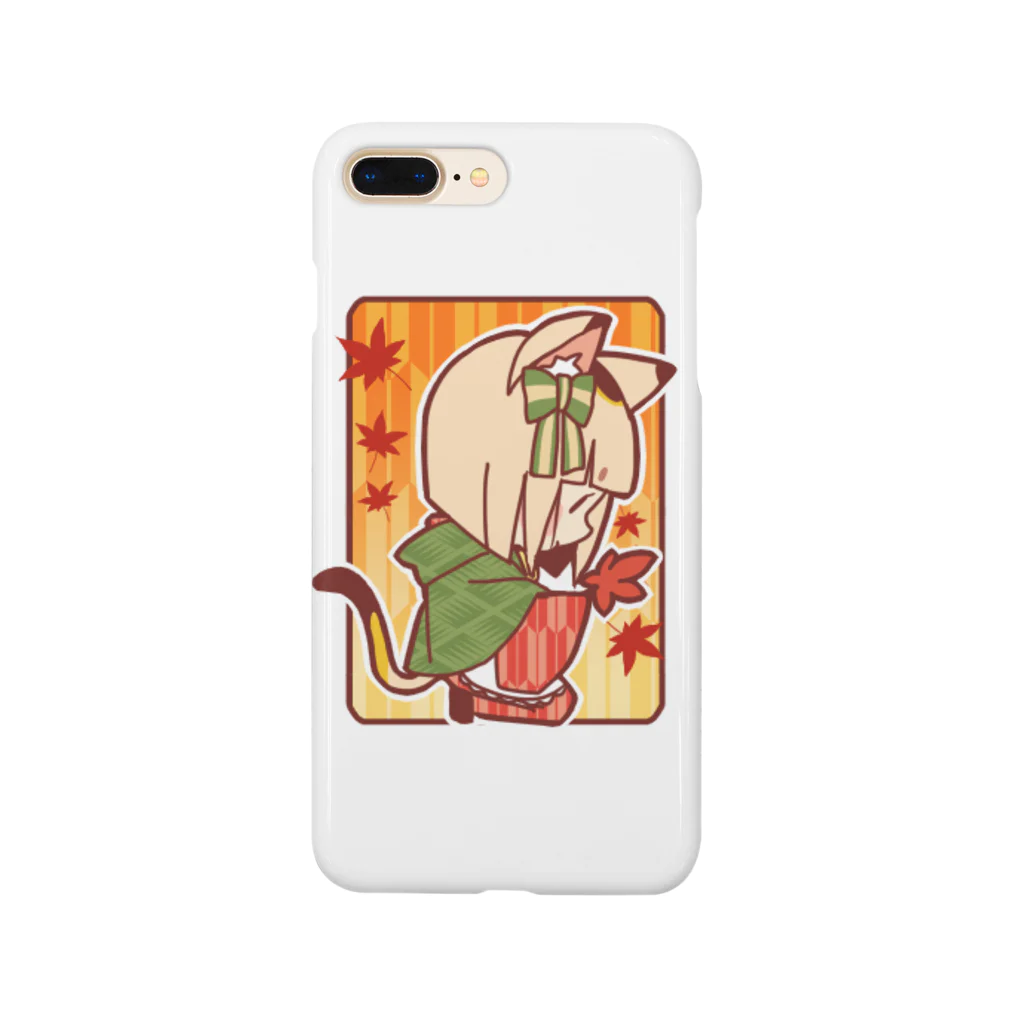 招きネコ娘の招きネコ娘 Smartphone Case