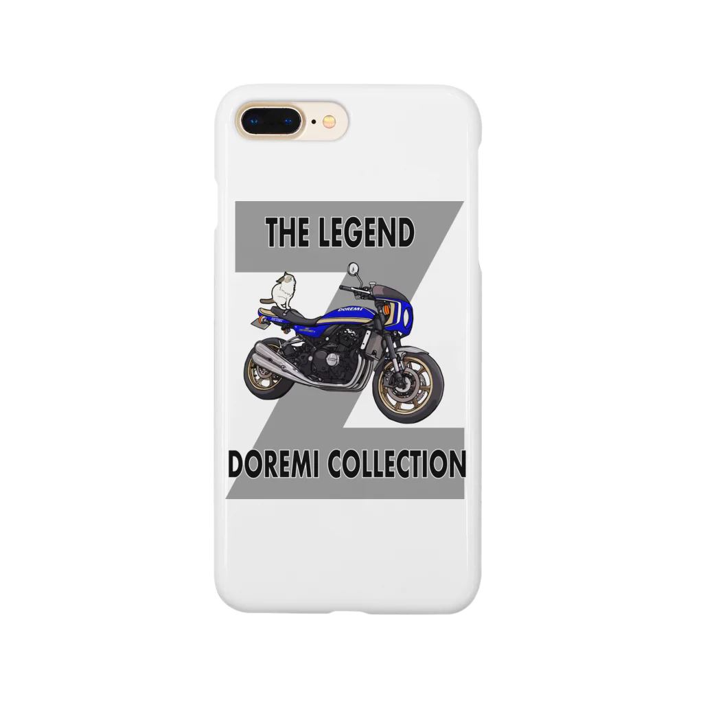 Yoctosec.DesignのDoremi 900RS Blue Cat スマホケース