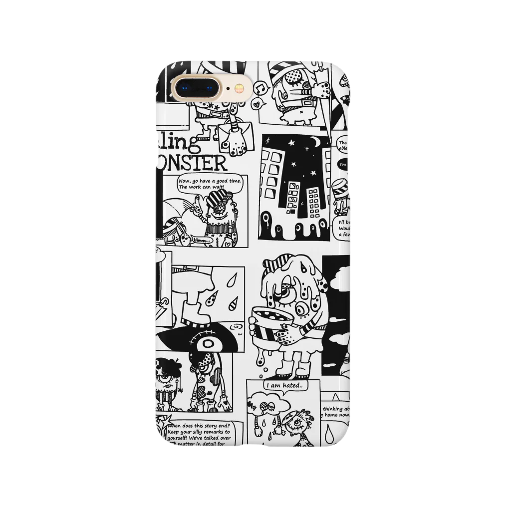 さびぬき。のアメコミ風ＭＯＮＳＴＥＲ Smartphone Case