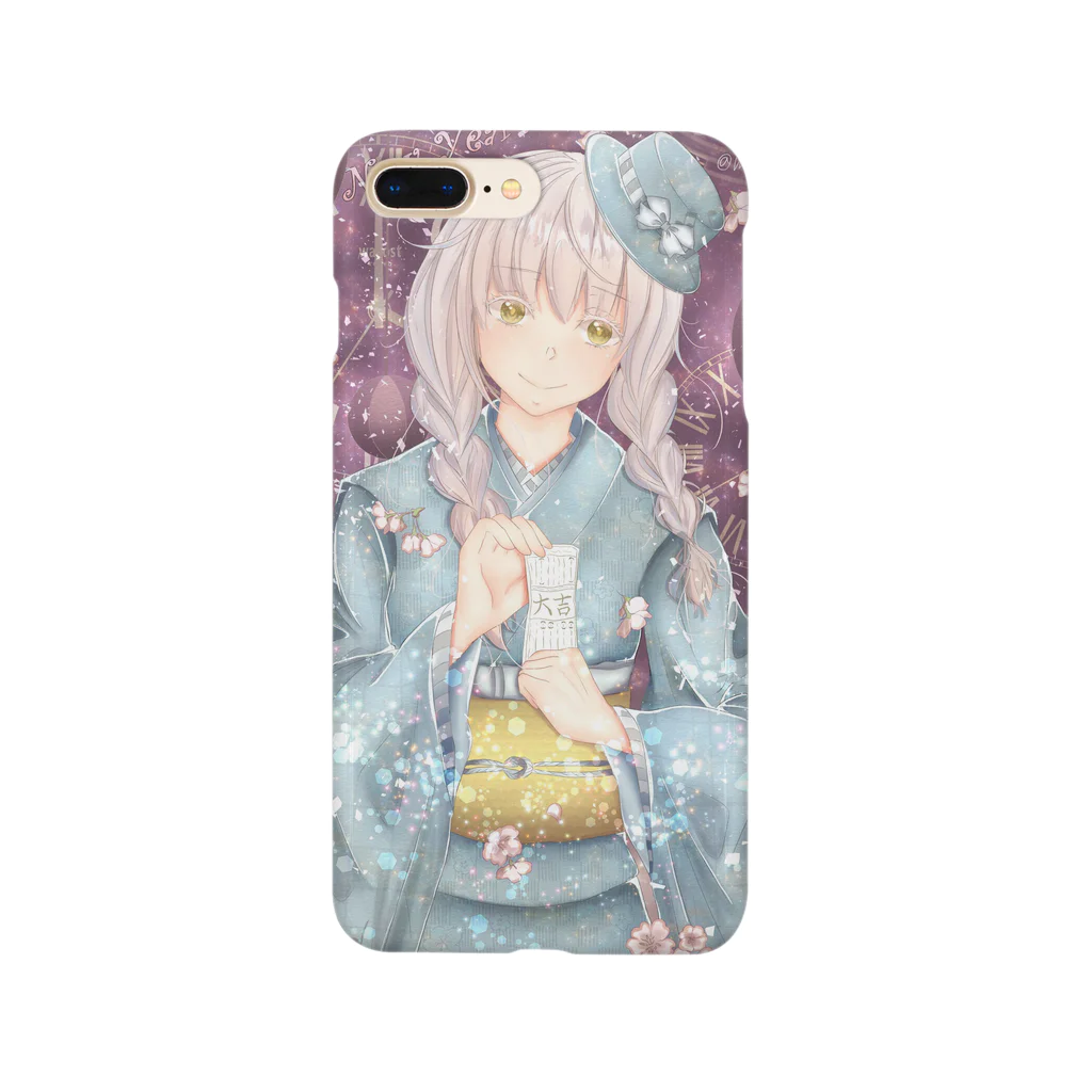 みいみのおみくじちゃんスマホケース Smartphone Case