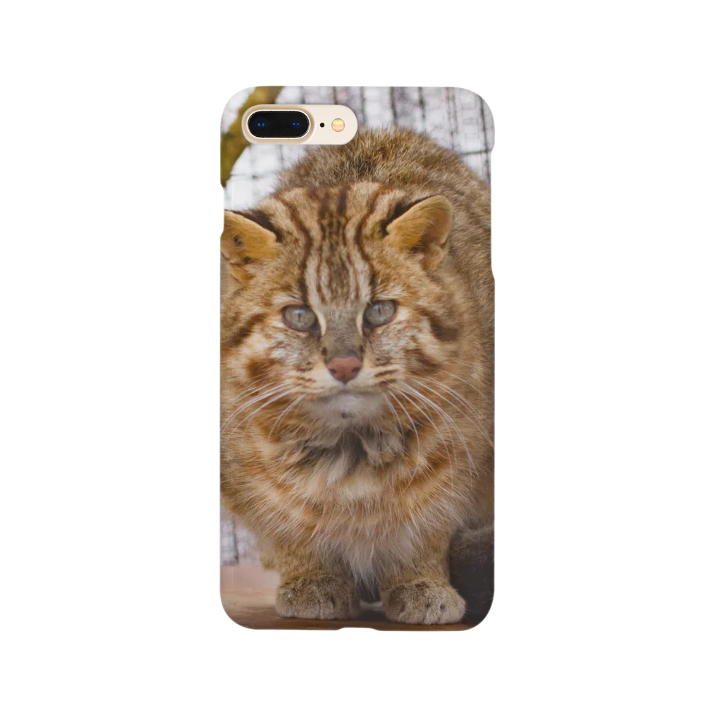 やまねこショップSUZURI支店のツシマヤマネコ Smartphone Case