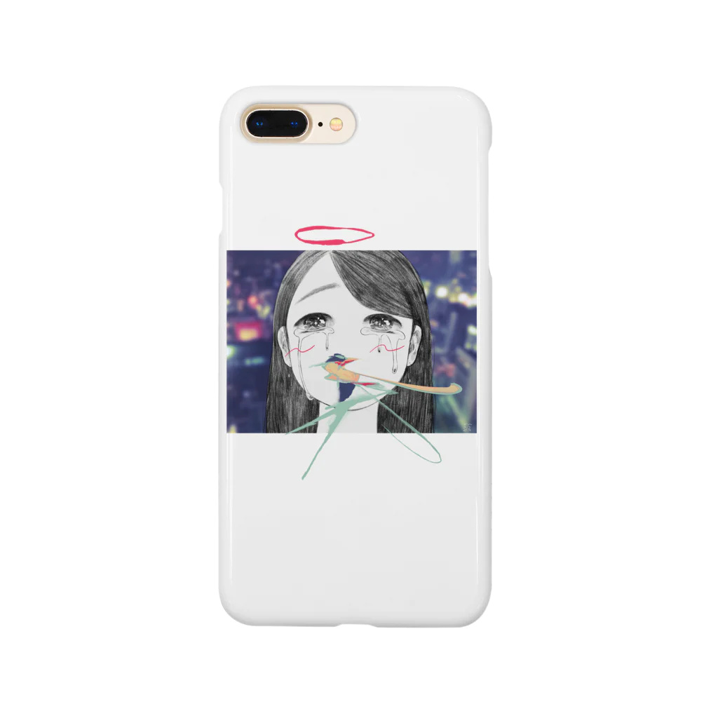 にくまん子のそれは天使も泣くわな～ Smartphone Case