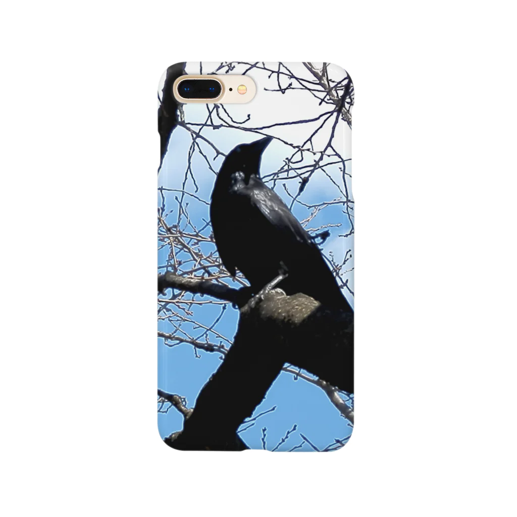 昼行灯のカラス Smartphone Case