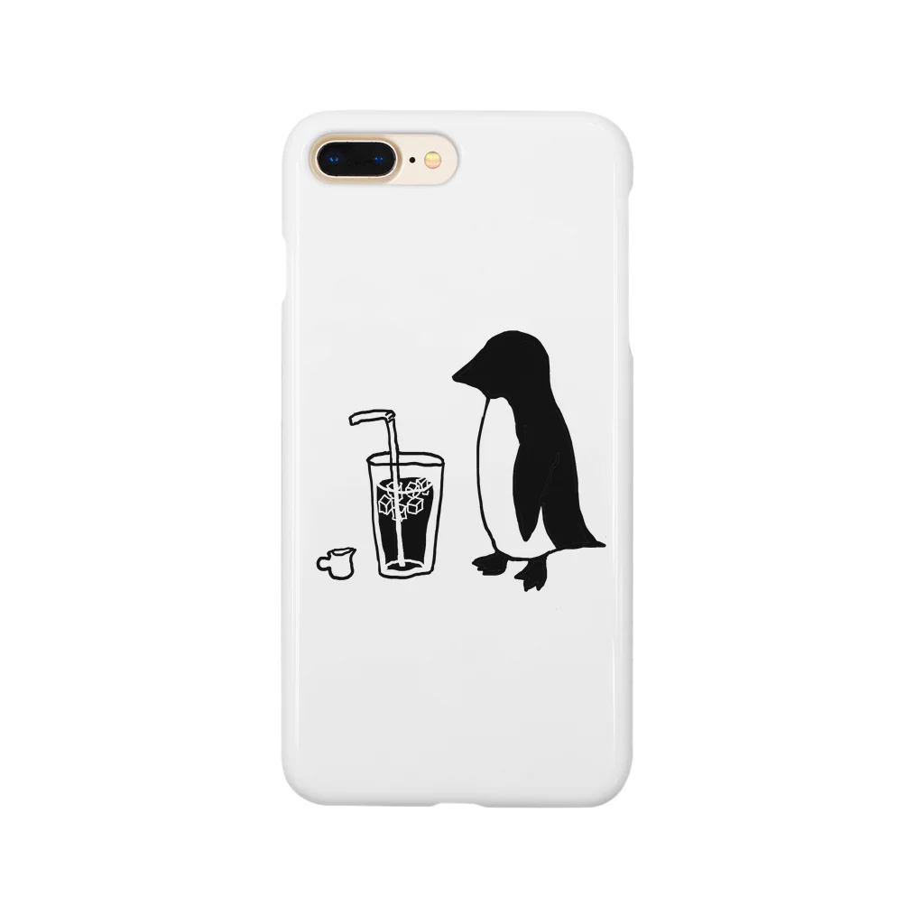 彼氏は二人もいらないけどのペンギンコーヒー Smartphone Case