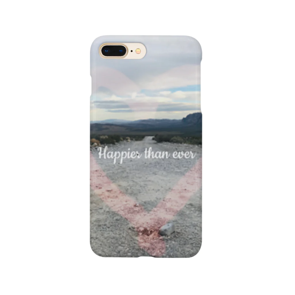 アメリカ！Dream picture factory のhappier than ever スマホケース