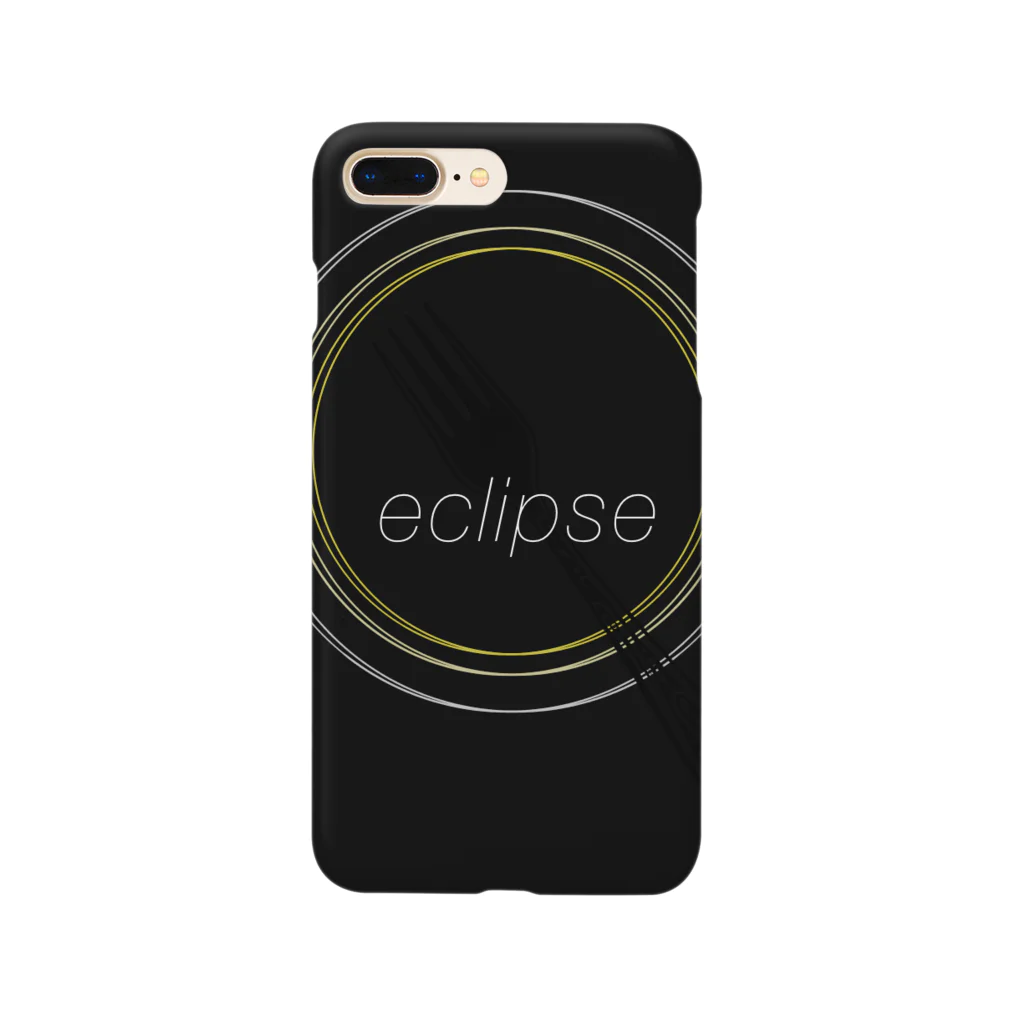 こゆきのeclipse Black Smartphone Case