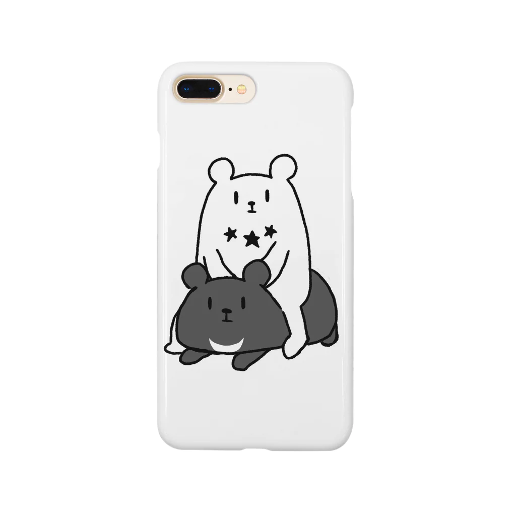 Litonicoのほしぐまくんとつきぐまくん Smartphone Case