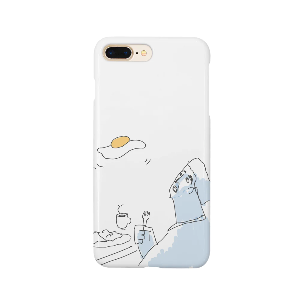 33GaMaの浮遊するモーニングエッグ Smartphone Case