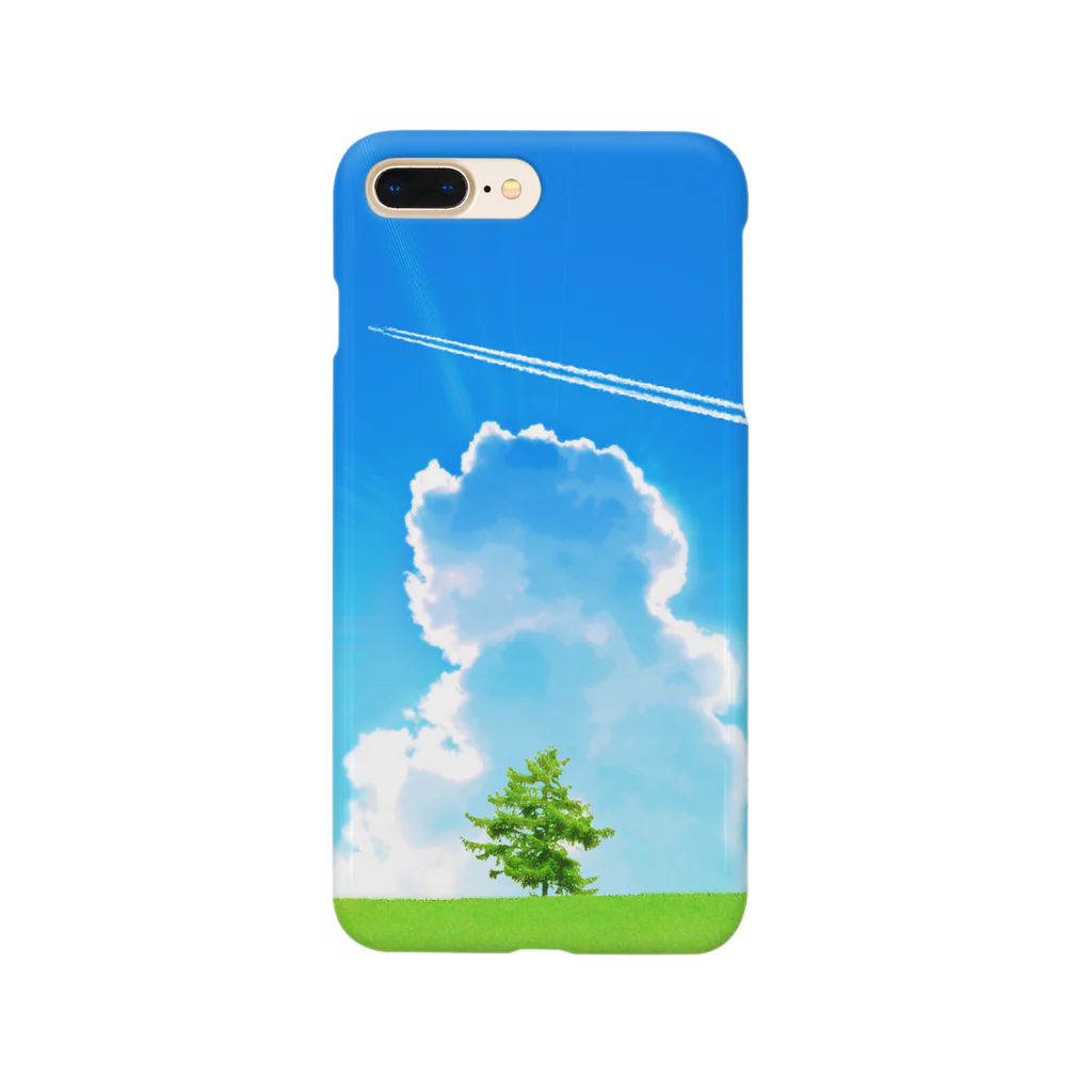 アルバトロスデザインの夏雲 Smartphone Case