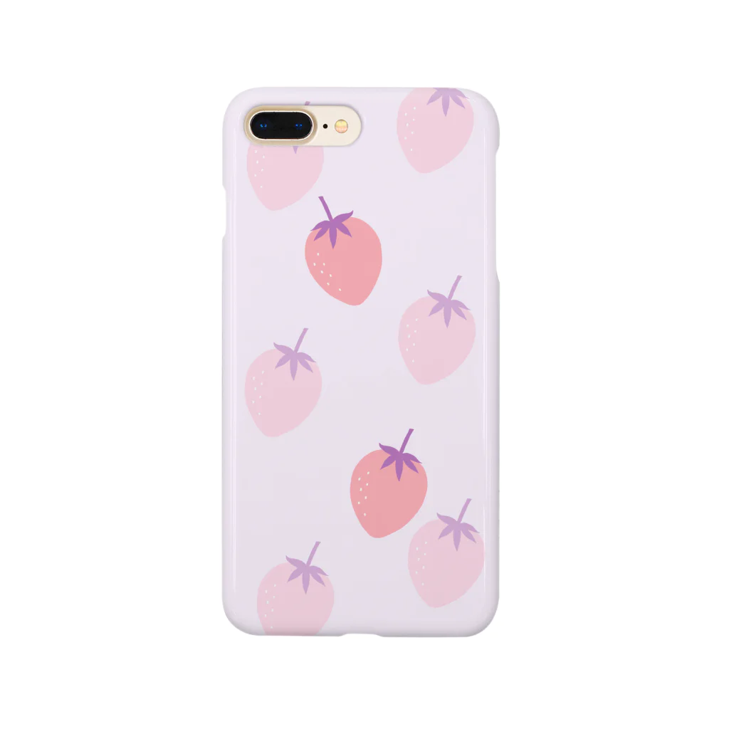 kuroki  miyaのいちご柄 Smartphone Case