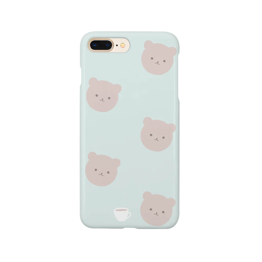 kuroki  miyaのくまさんカフェ Smartphone Case