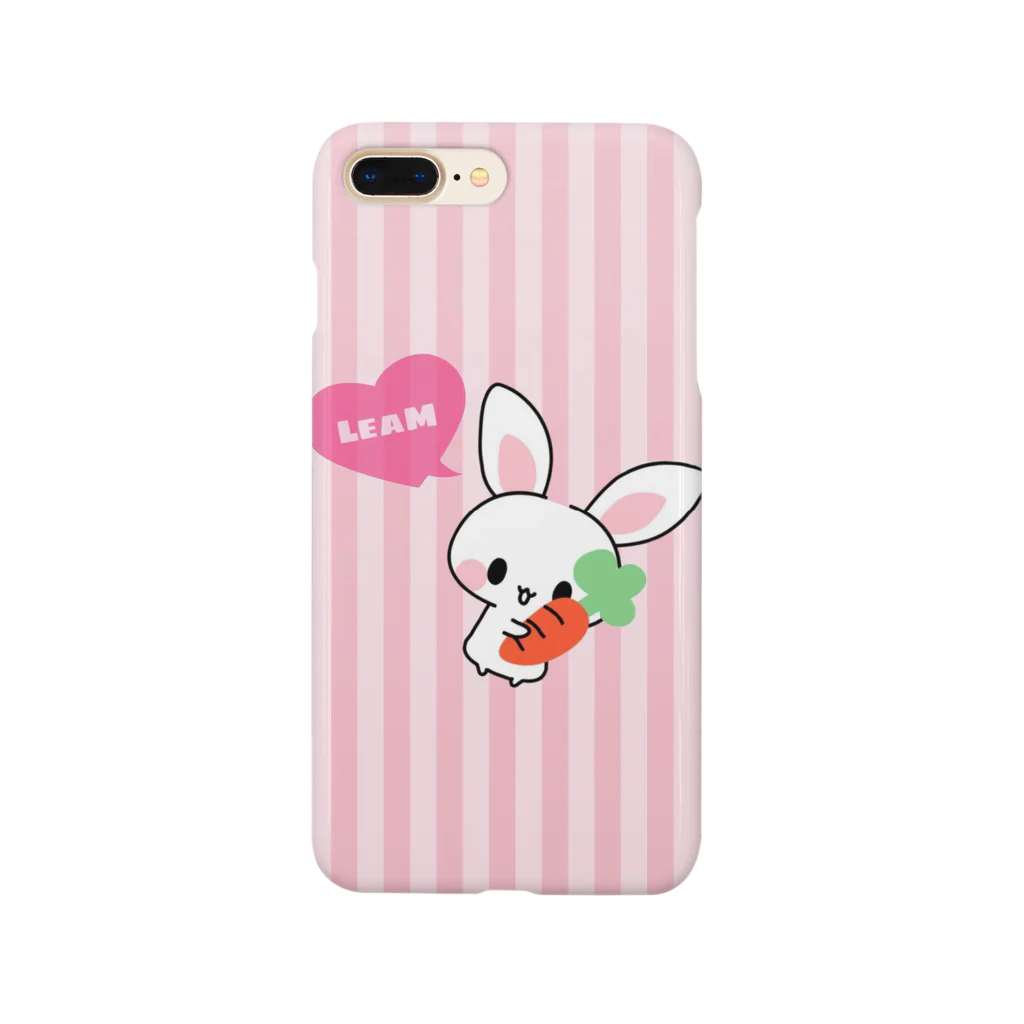 LeaMのLeaM リクエストうさぎ Smartphone Case