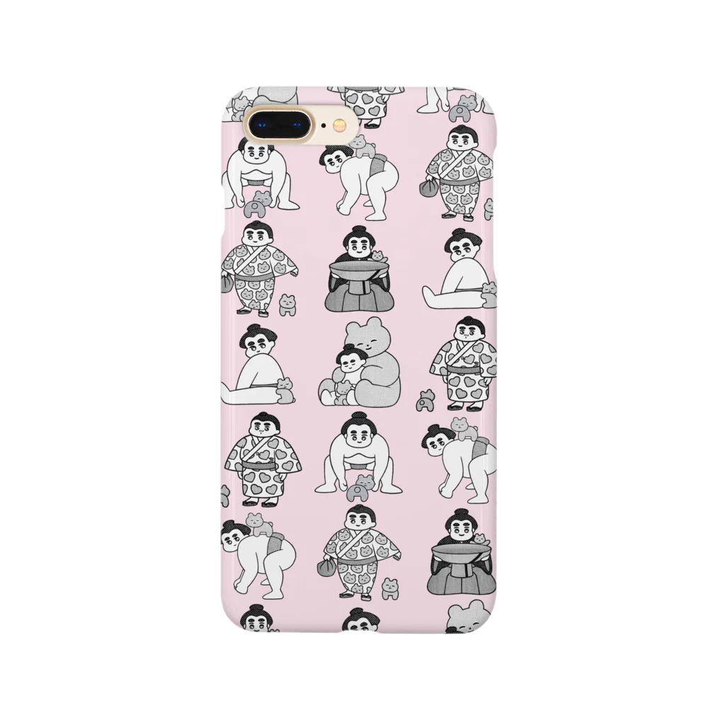 おおぐりさちこの力士とこぐま Smartphone Case