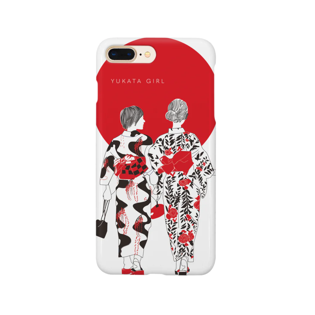 Drecome_DesignのYUKATA GIRL Smartphone Case