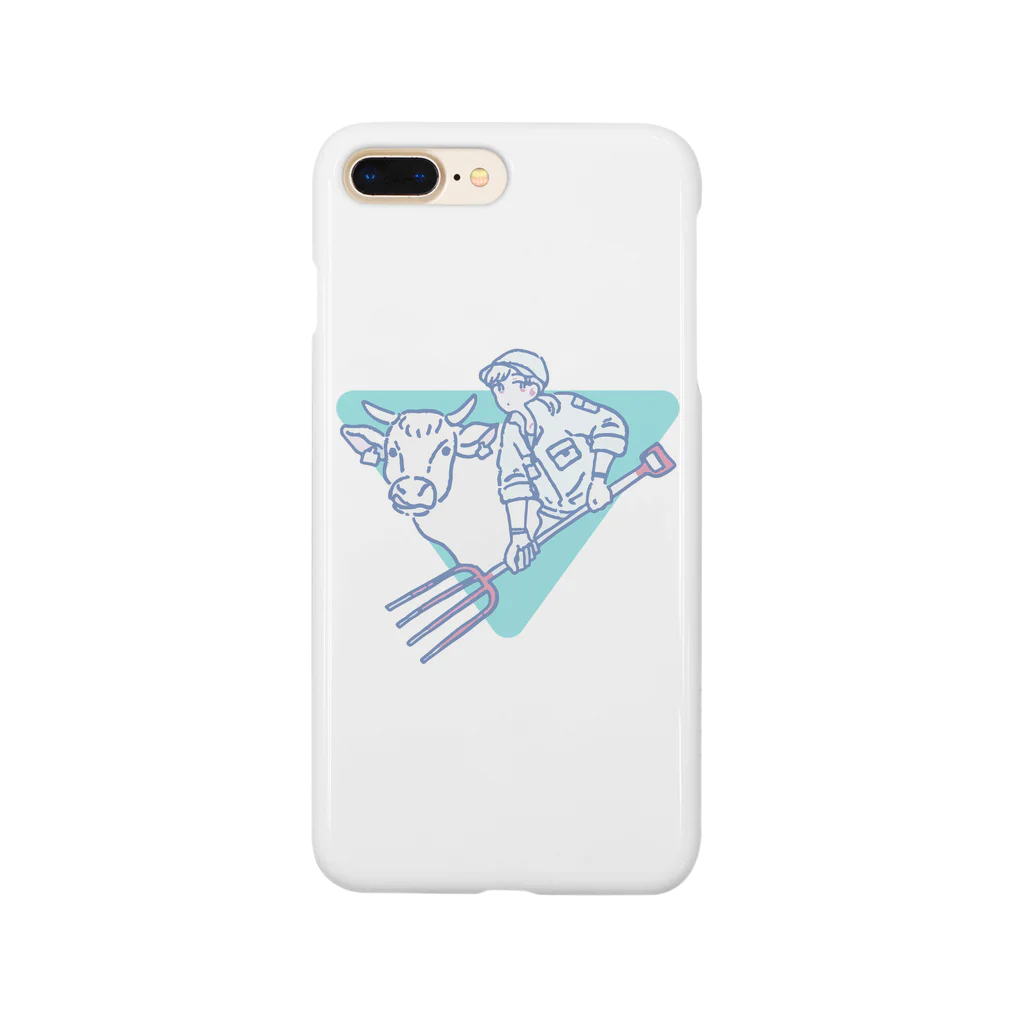 坂本の牛ガール Smartphone Case