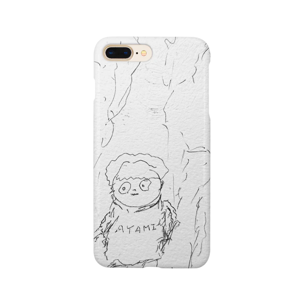 ayami_nakashimaの森の中のAYAMI Smartphone Case