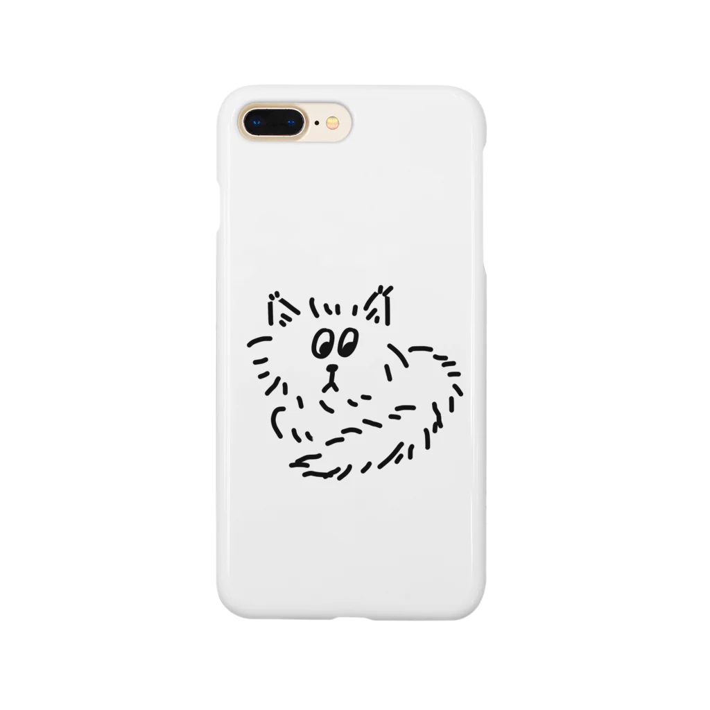 miminamのネコ  （長毛） Smartphone Case