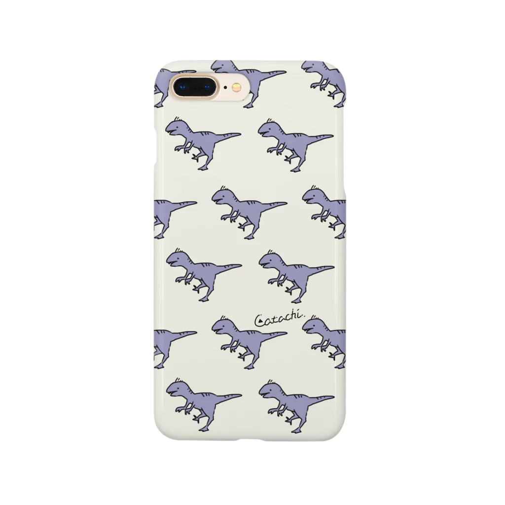 CATACHI.のラプタースマホケース(ﾊﾟ-ﾌﾟﾙ╳ｱｲﾎﾞﾘ-) Smartphone Case