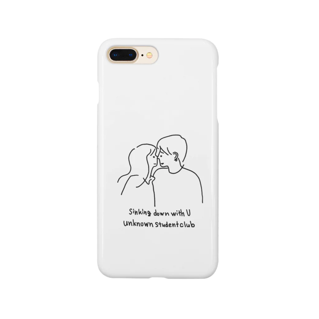 unknown student clubのsinking down with u Smartphone Case