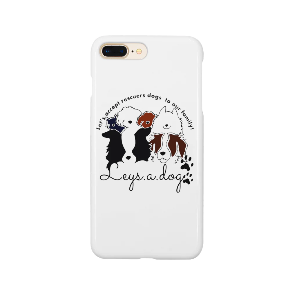 Leysadogのleys.a.dog〜チャリティーグッズ〜 Smartphone Case