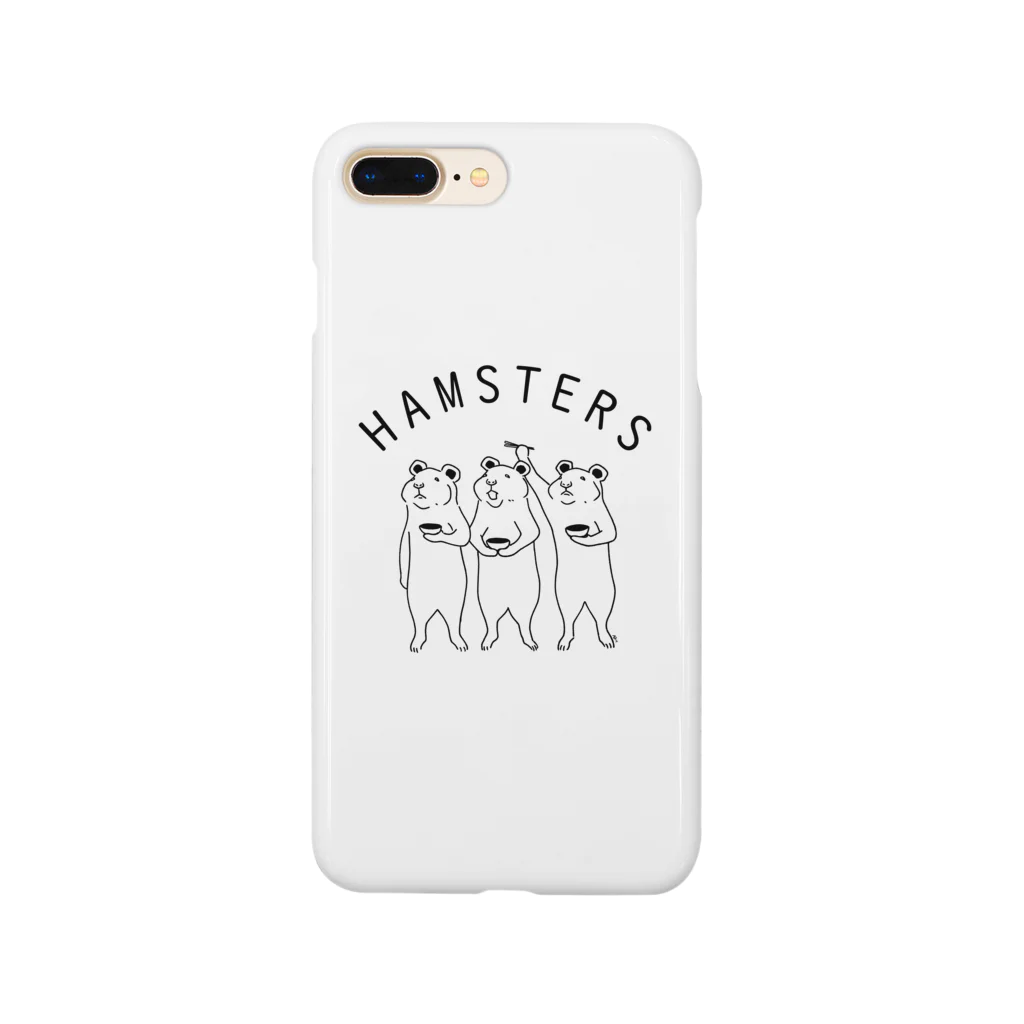 Aliviostaのハムスターズ 動物イラスト ロゴ入り Smartphone Case