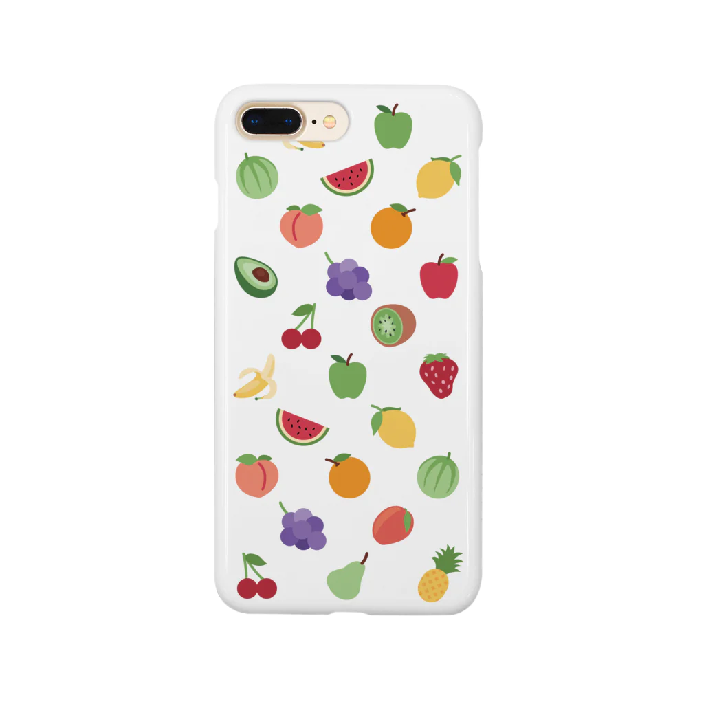 EMOJITOKYOの🍎 絵文字 フルーツミックス 🍌 Smartphone Case