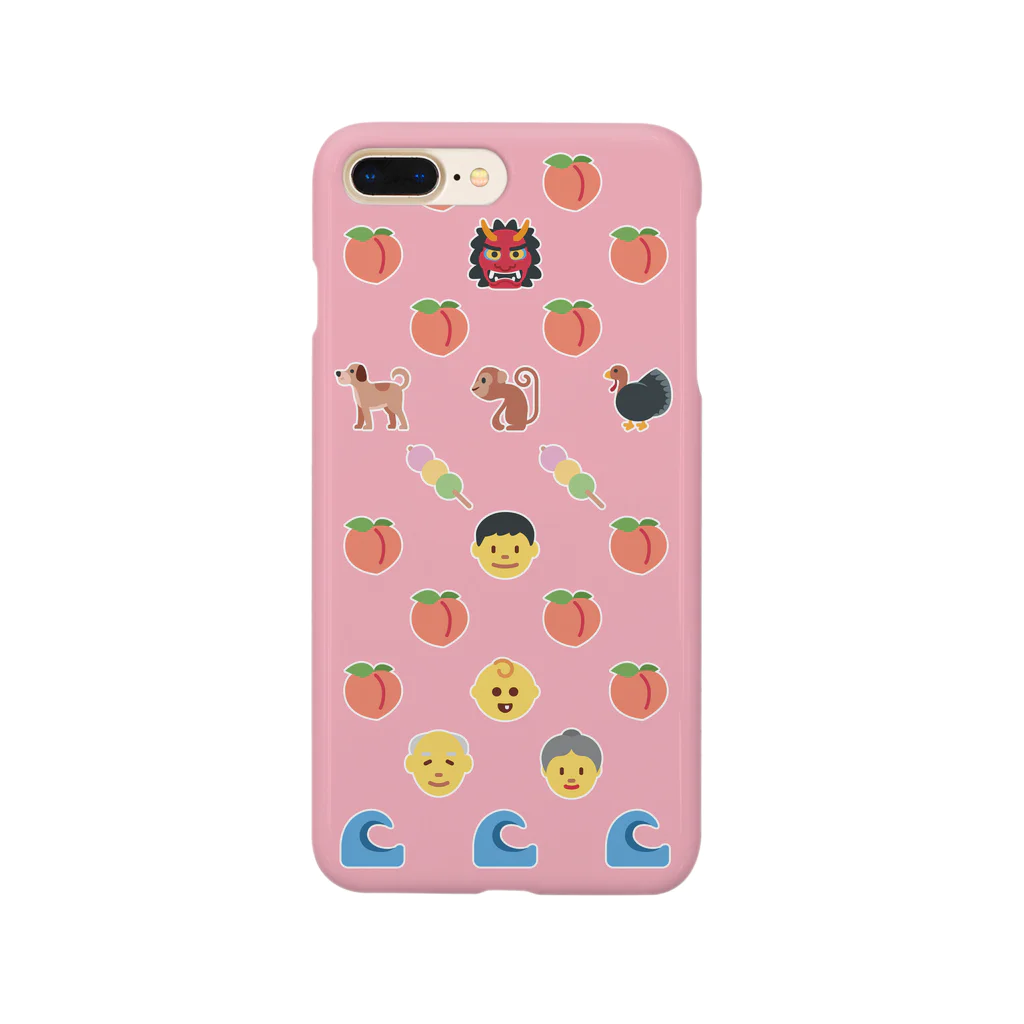 EMOJITOKYOの🍑 絵文字 桃太郎 👹 Smartphone Case