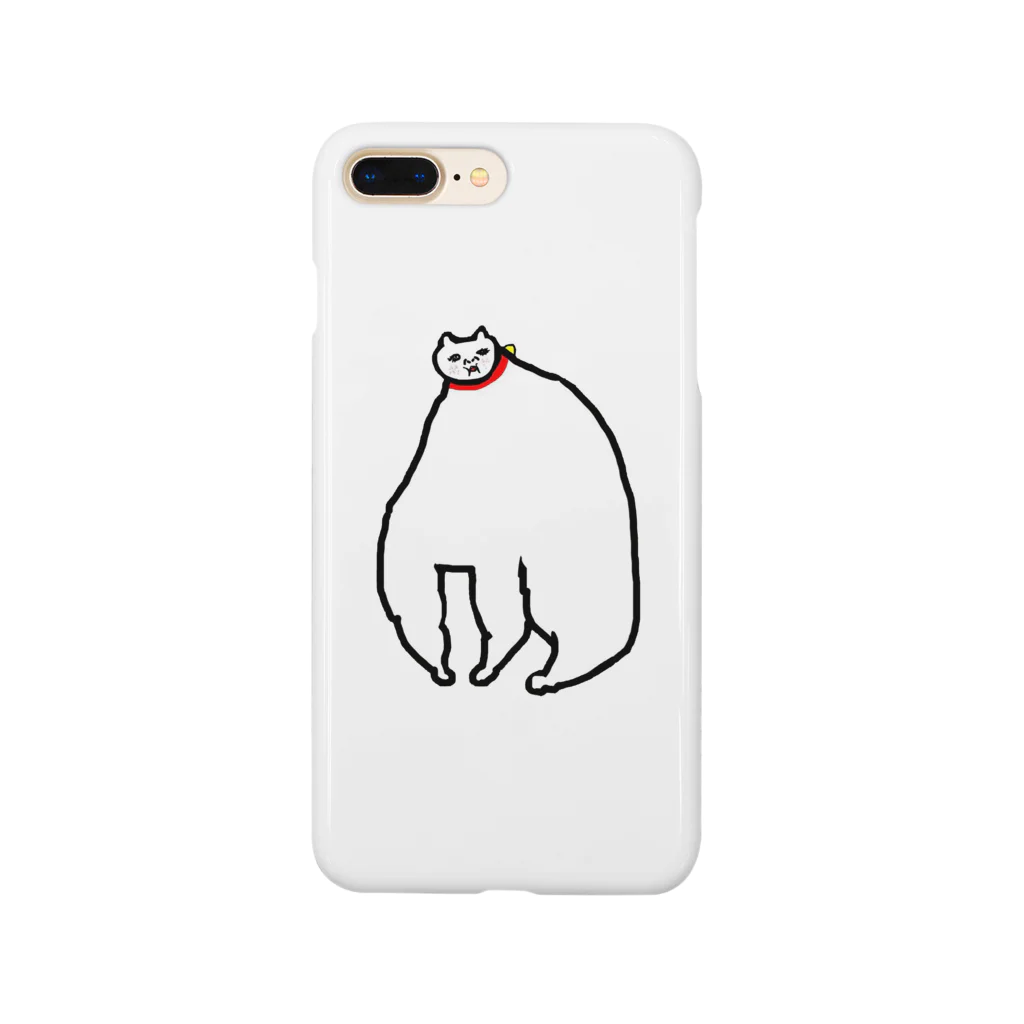 福ハナ夫（フクハナ商店）公式のめっちゃ肥えた猫 Smartphone Case