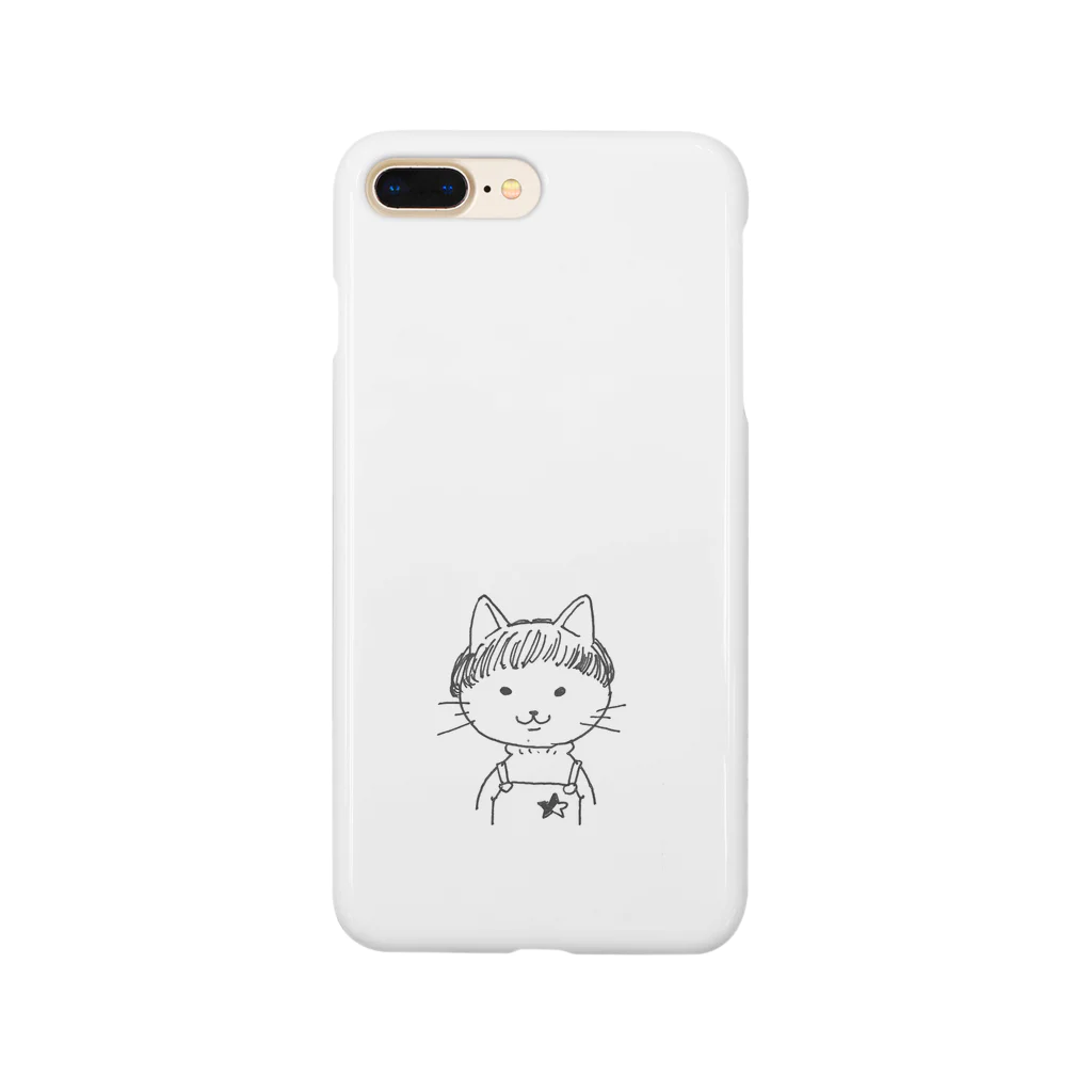 wakameのおかっぱにゃん。 Smartphone Case