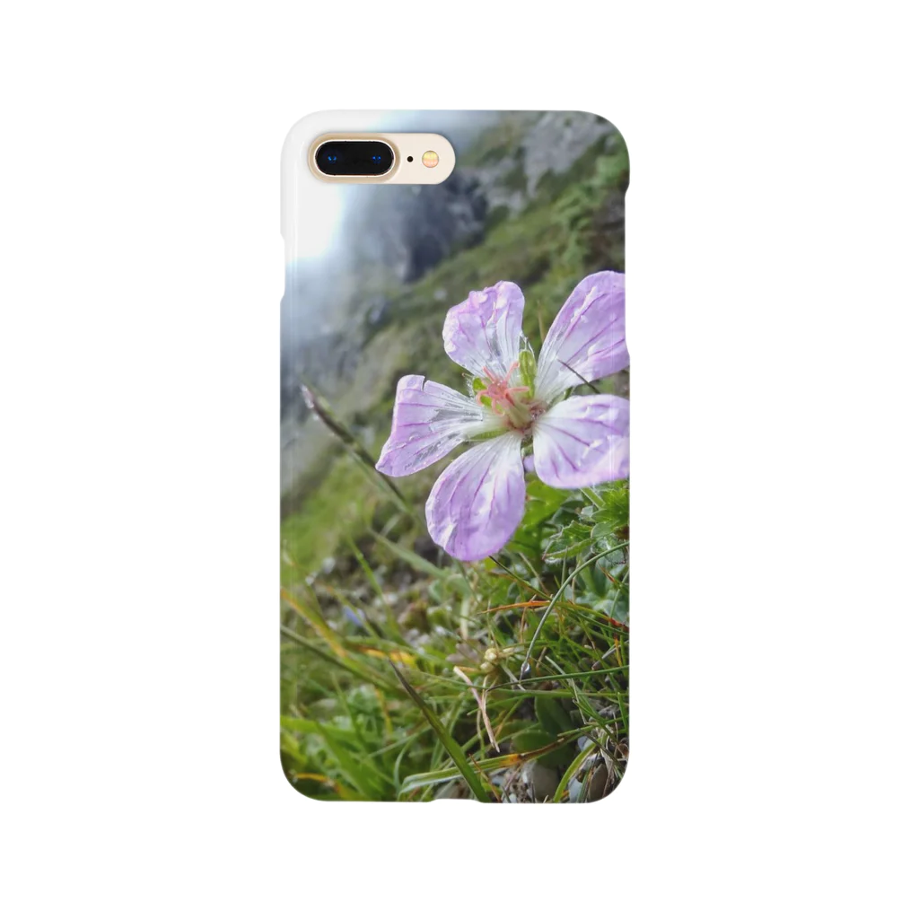 mountain loverの高山植物 Smartphone Case