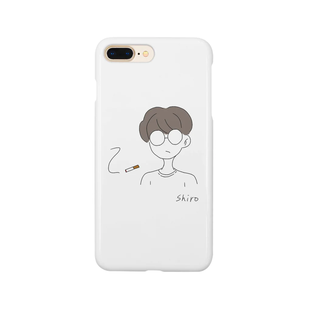 SHIRO's GALAXYのめがねぼーい Smartphone Case