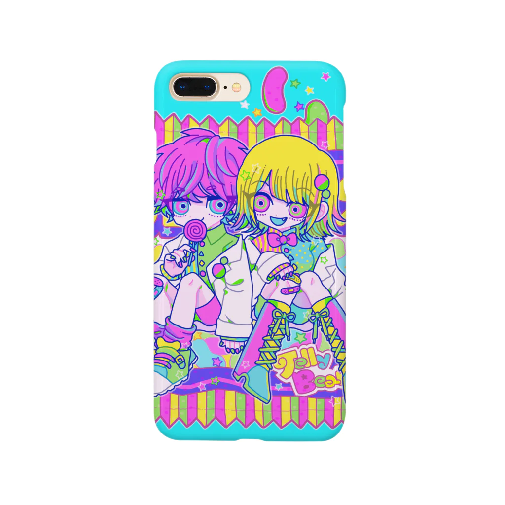 ひろまるのカラフルフレーバー💖💚💛 スマホケース