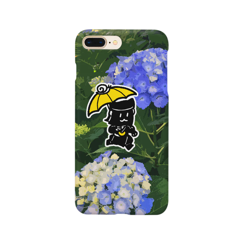 seitamuのあじさいくろごちゃん Smartphone Case