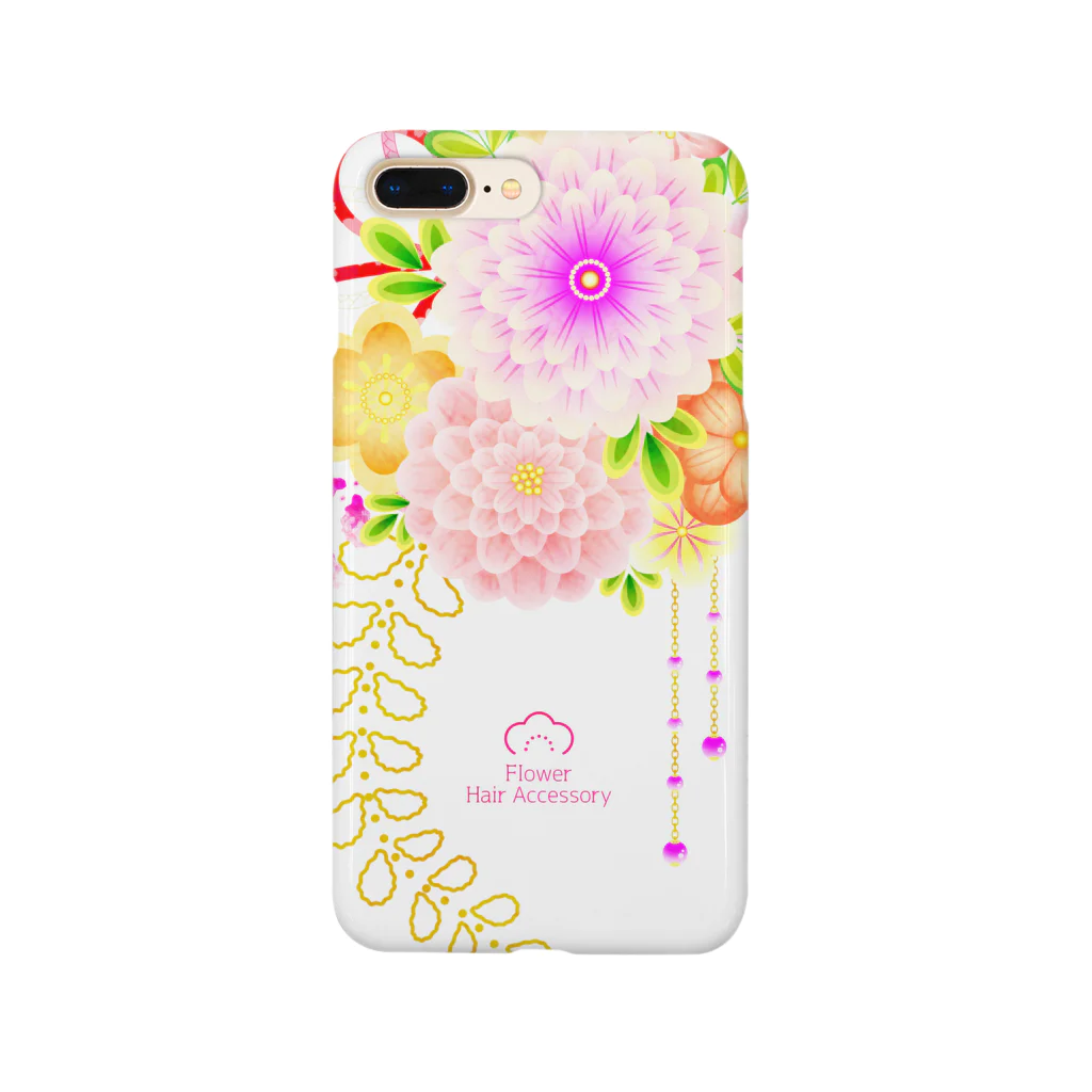 和の色彩 -wa_no_iroiro-の花かんざし01 Smartphone Case