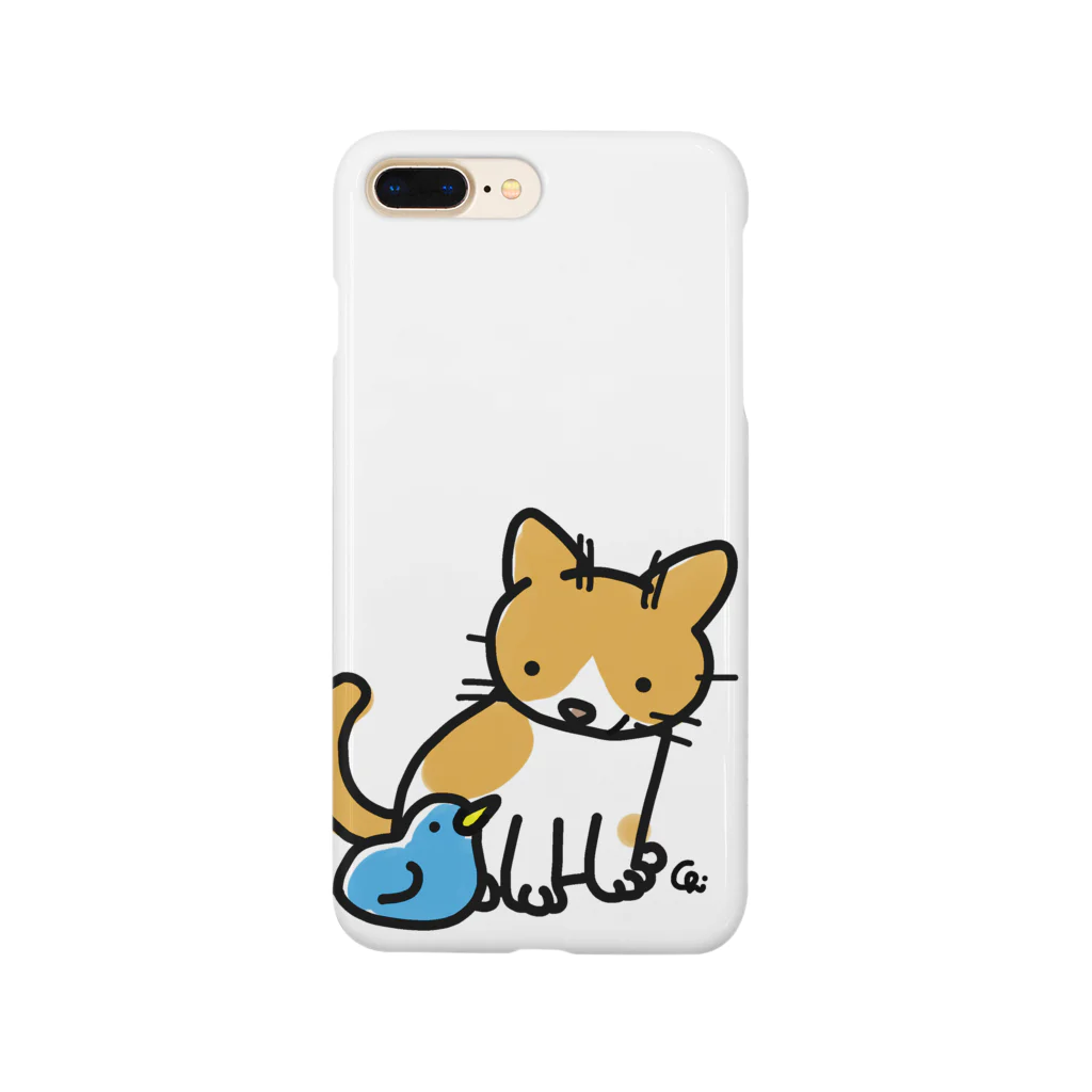 chizuruのとりとねこ Smartphone Case