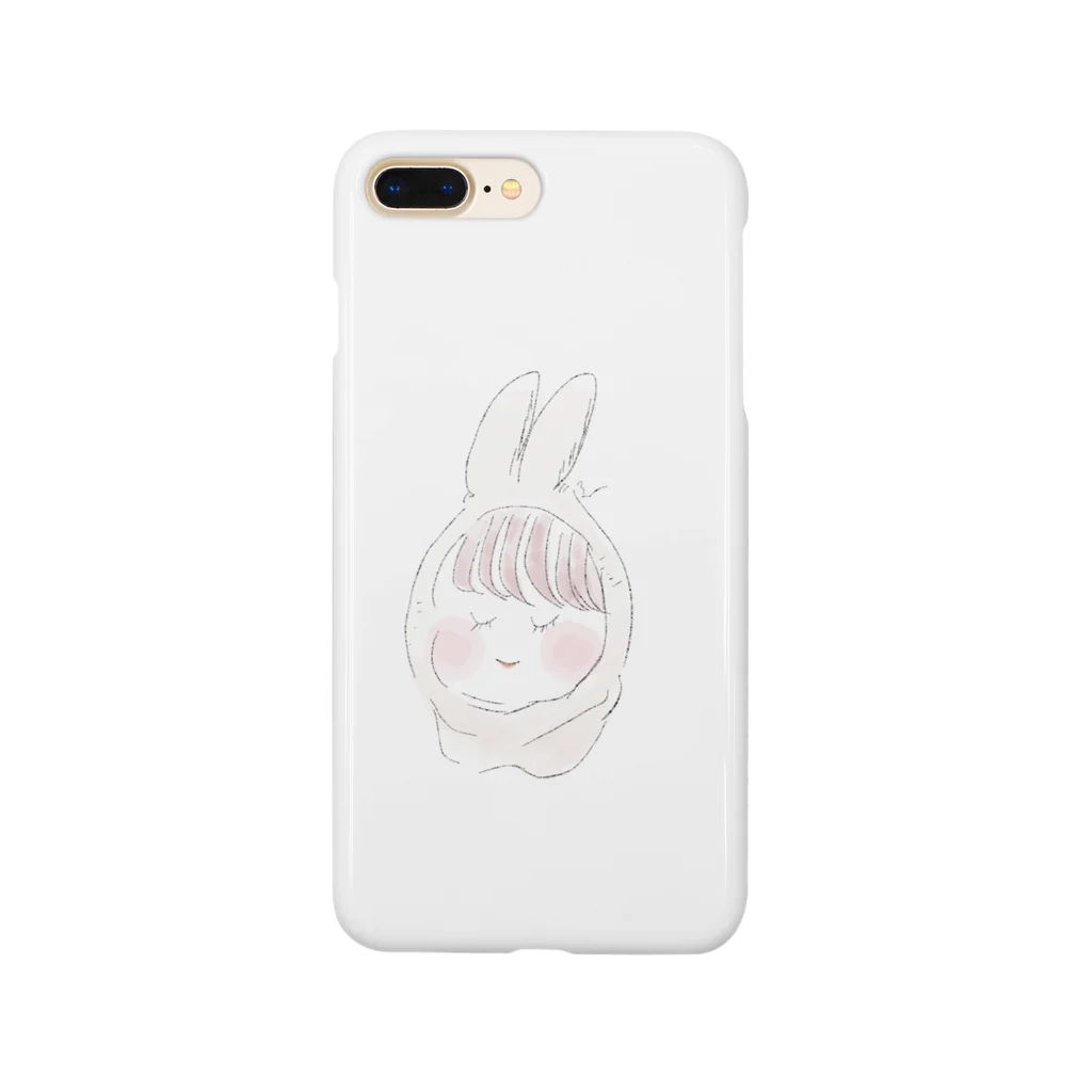 るるるのうさぎちゃんのスマホケース Smartphone Case