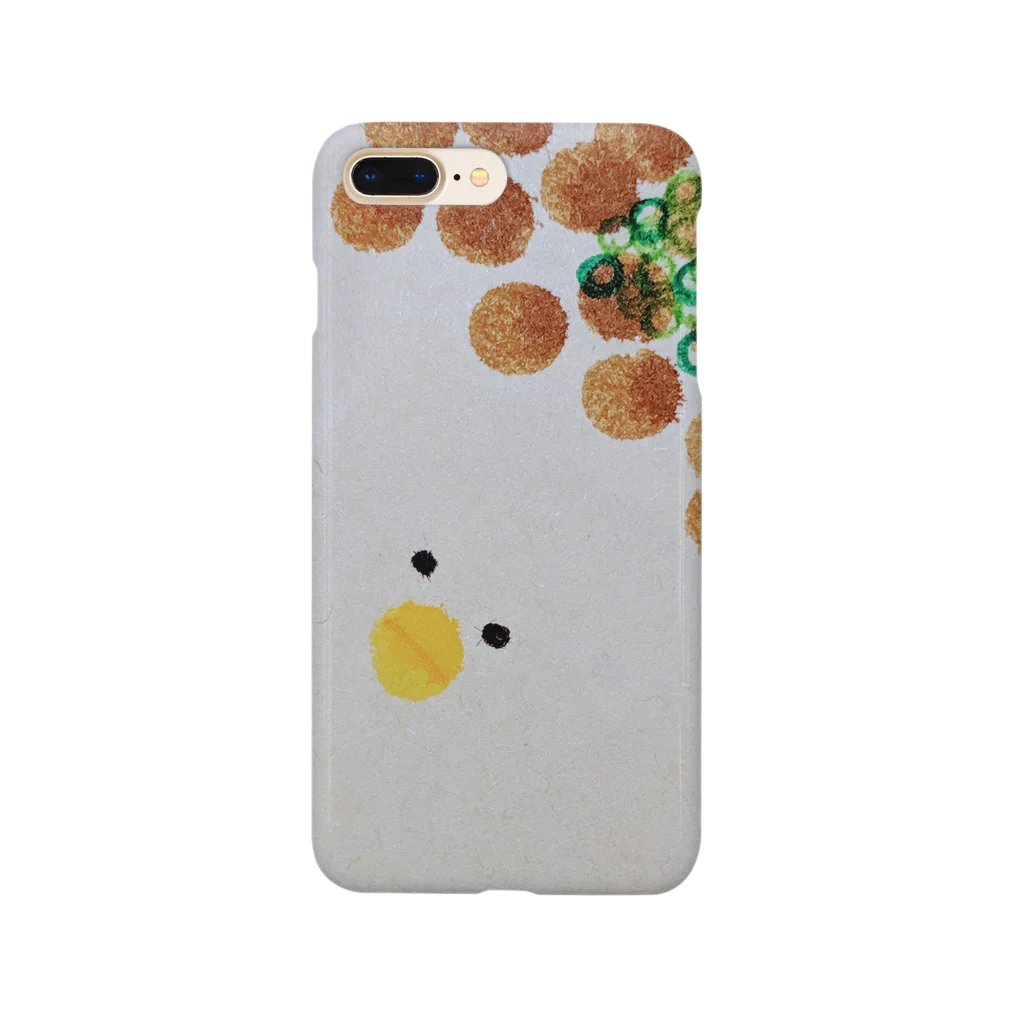 korokorogalleryのむっちりころころ納豆どり Smartphone Case