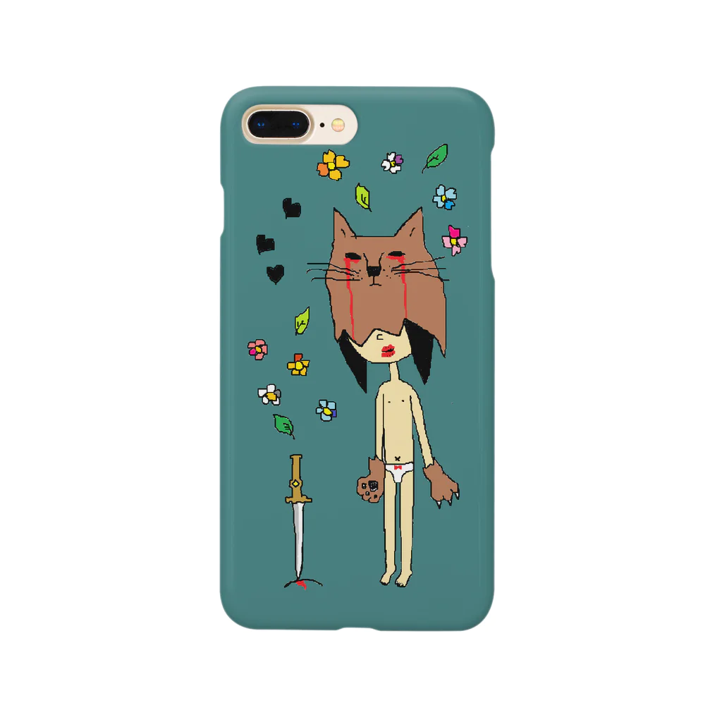 AA（猫の耳）の食物連鎖 Smartphone Case