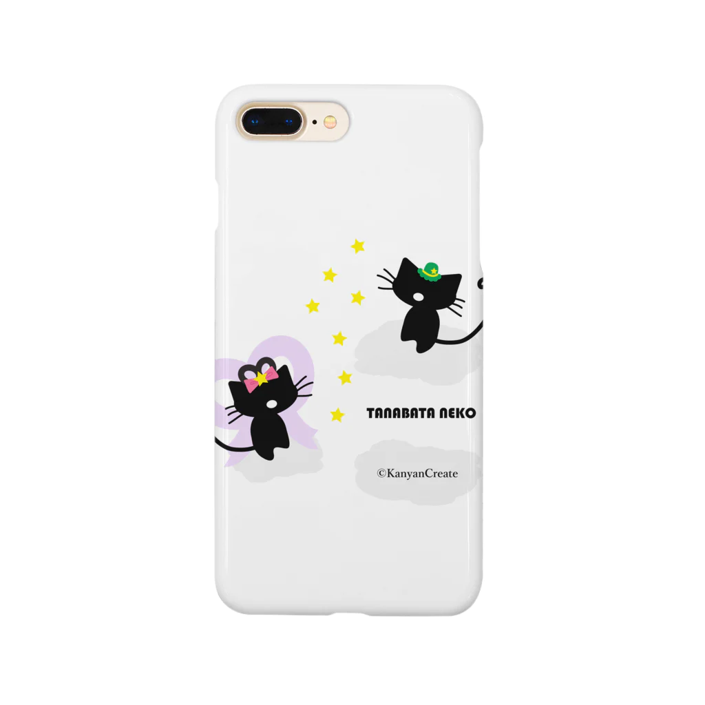 かにゃんクリエイトの七夕猫 Smartphone Case