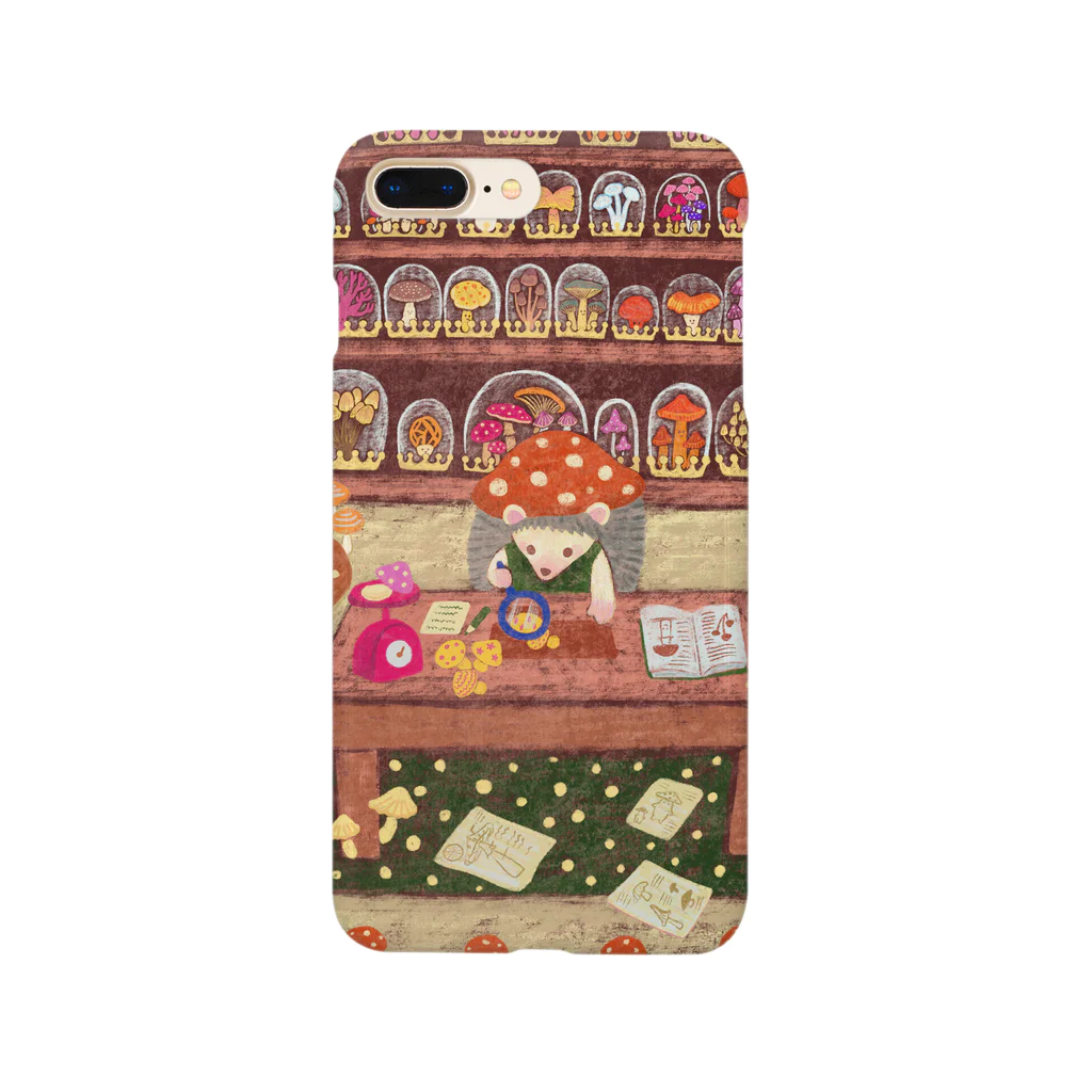 かとーゆーこのキノコ研究家のハリネズミくん Smartphone Case