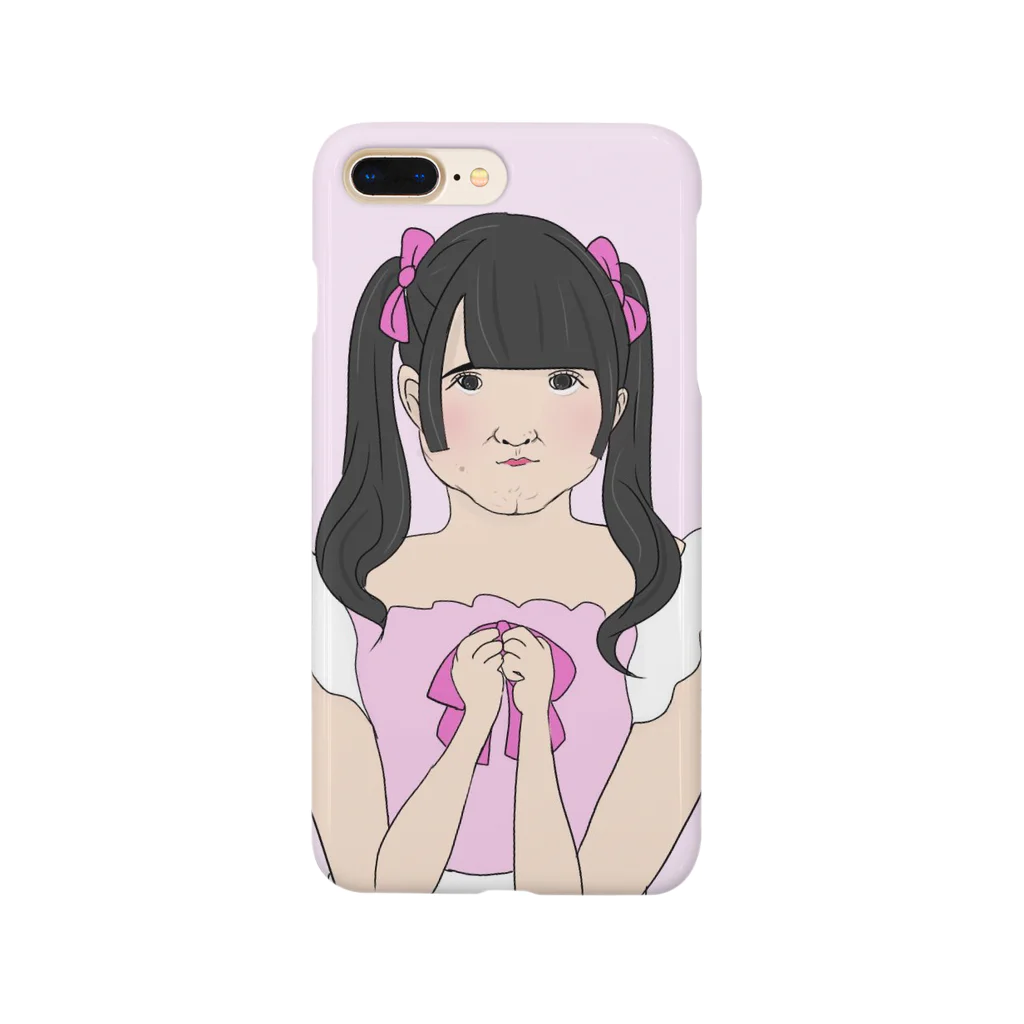 ケツアゴピンクSHOPのケツピンちゃんスマホケース Smartphone Case