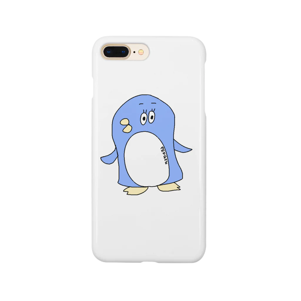 abcdpaoのくちゆがぺんぎん Smartphone Case