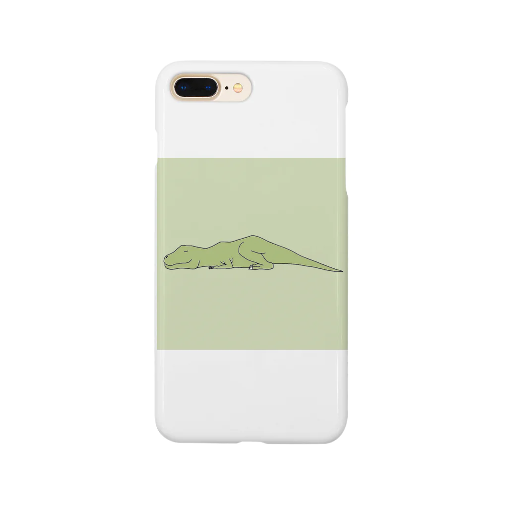 かわいい恐竜のかわいいティラノサウルス Smartphone Case