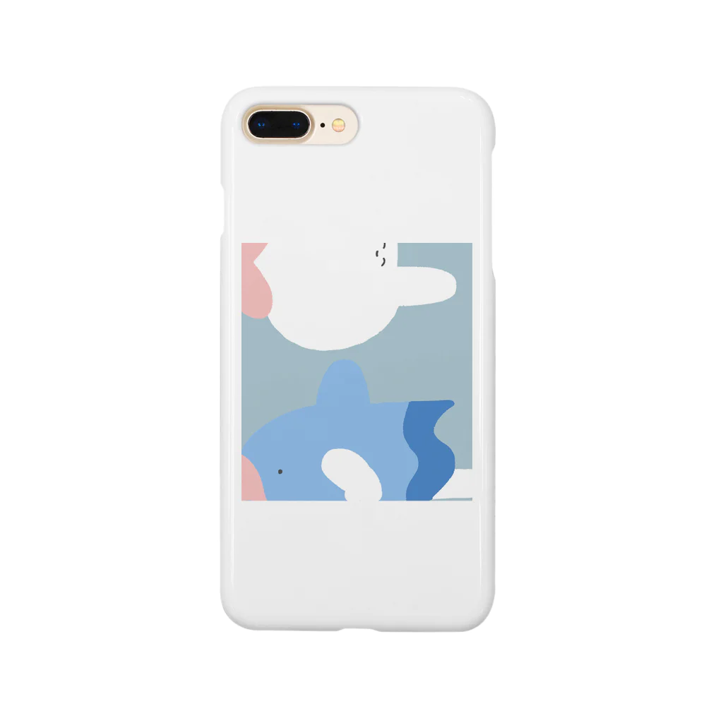 たわしょっぷの私とうさぎとまんぼうと Smartphone Case