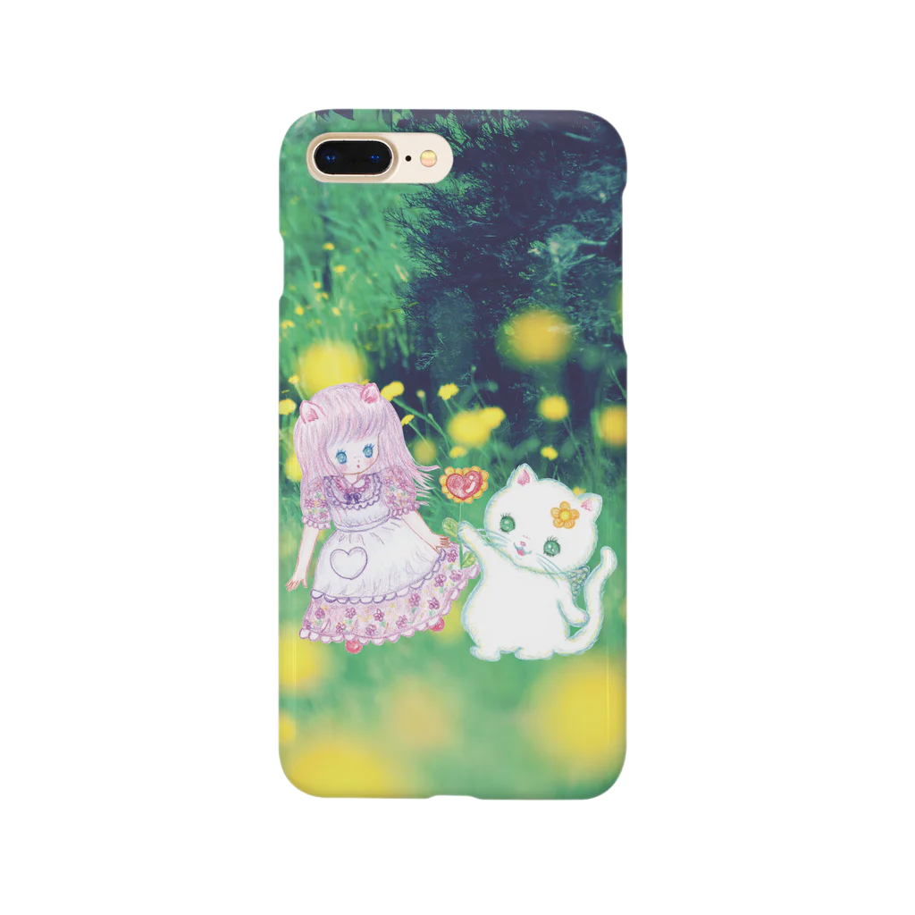 メルティカポエミュウのりるにゃとめるにゃ Smartphone Case