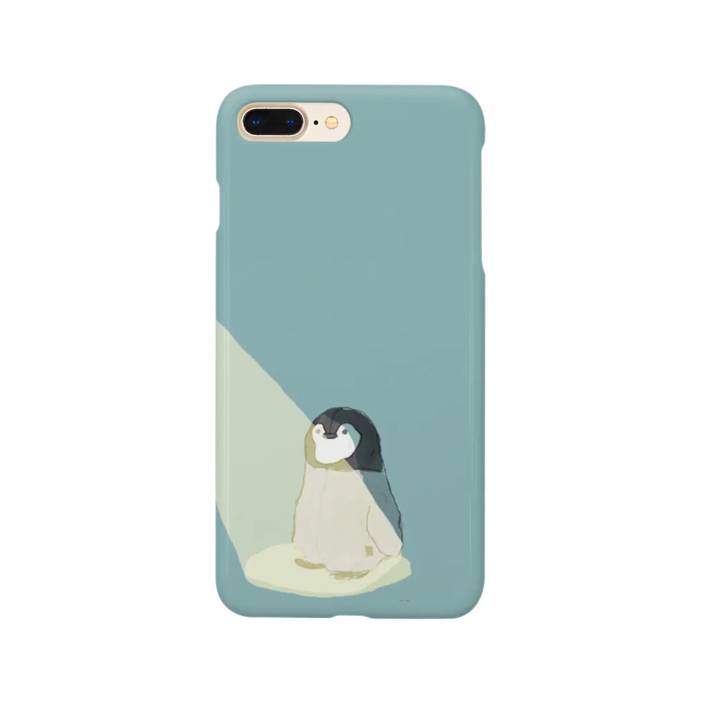 She Read Bookのスポットライトに当たるペンギン Smartphone Case