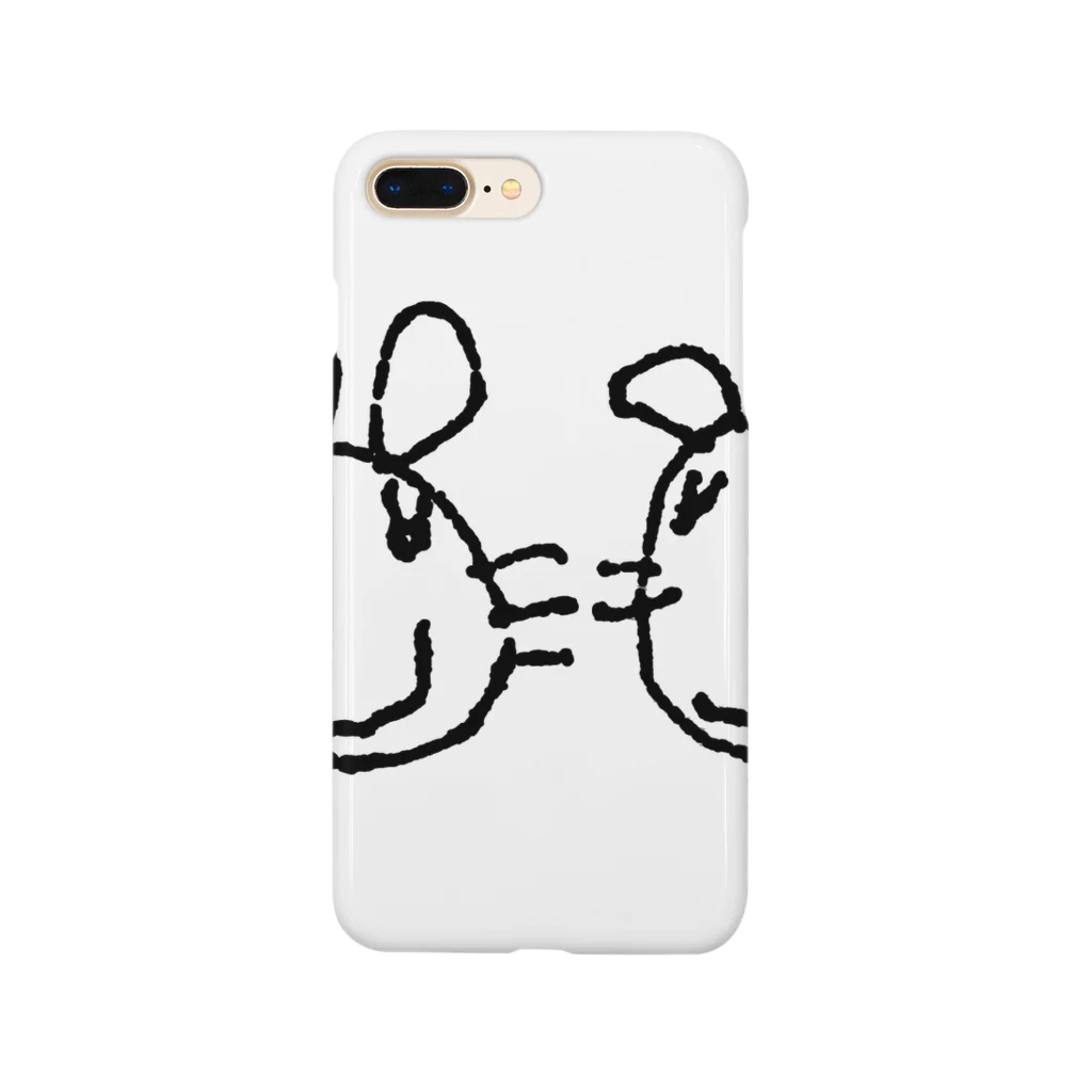 あべ　りょうのうさぎとねずみ Smartphone Case