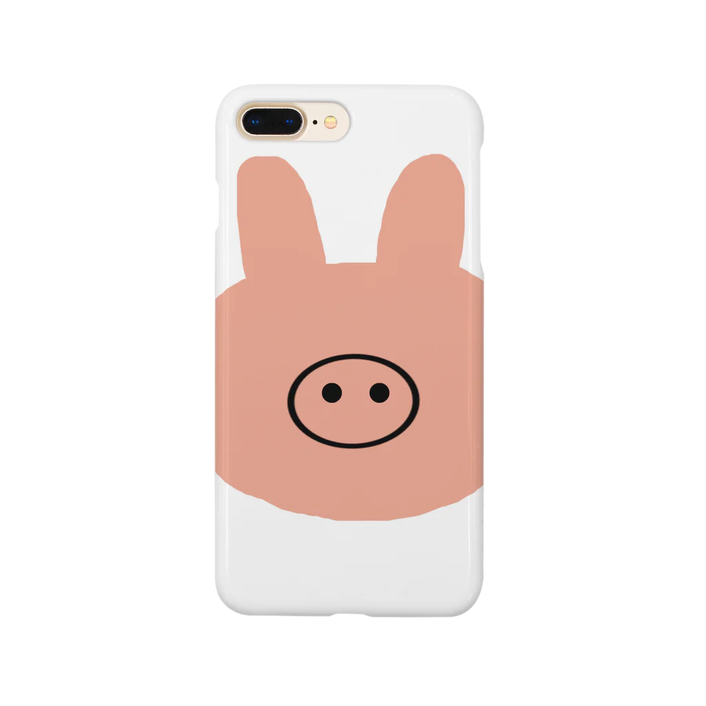 as_k_pigpigのブタウサギーナ Smartphone Case