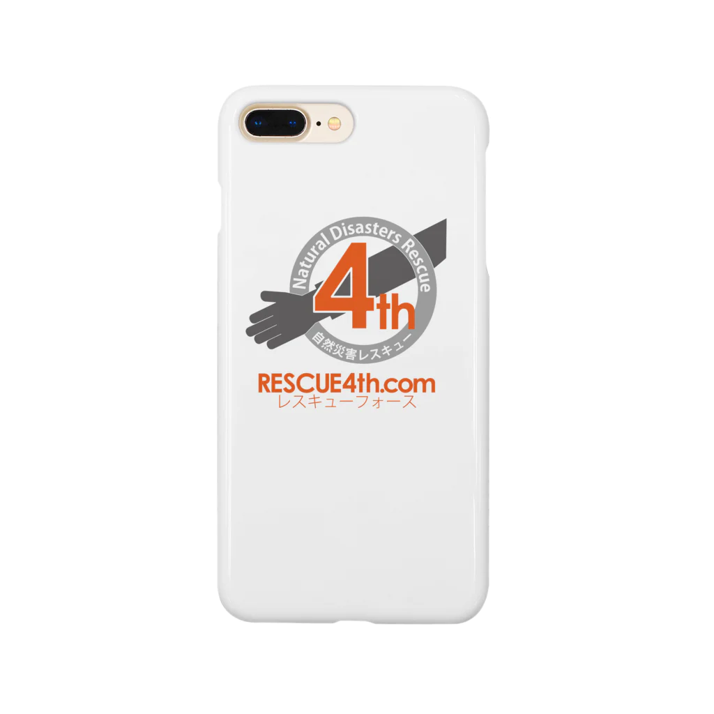 rescue4thの自然災害レスキュー　RESCUE4th スマホケース